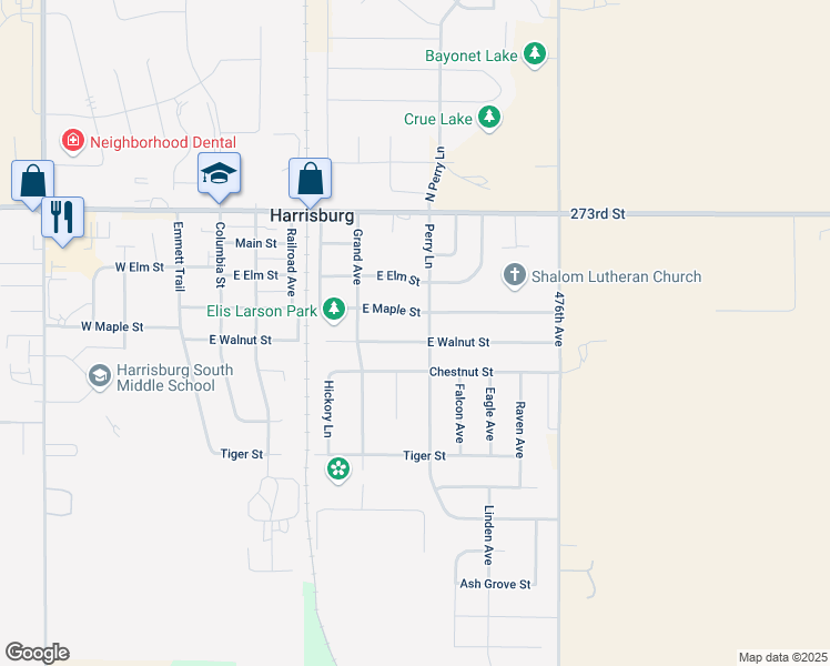 map of restaurants, bars, coffee shops, grocery stores, and more near 700 East Walnut Street in Harrisburg