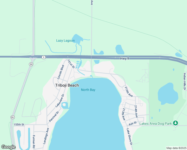 map of restaurants, bars, coffee shops, grocery stores, and more near 20999 151st Street in Spirit Lake