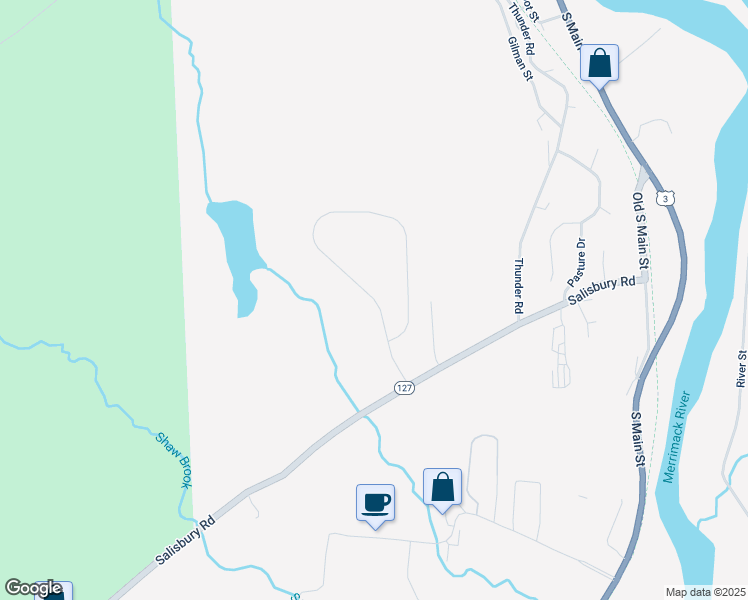 map of restaurants, bars, coffee shops, grocery stores, and more near 41 Sterling Drive in Franklin