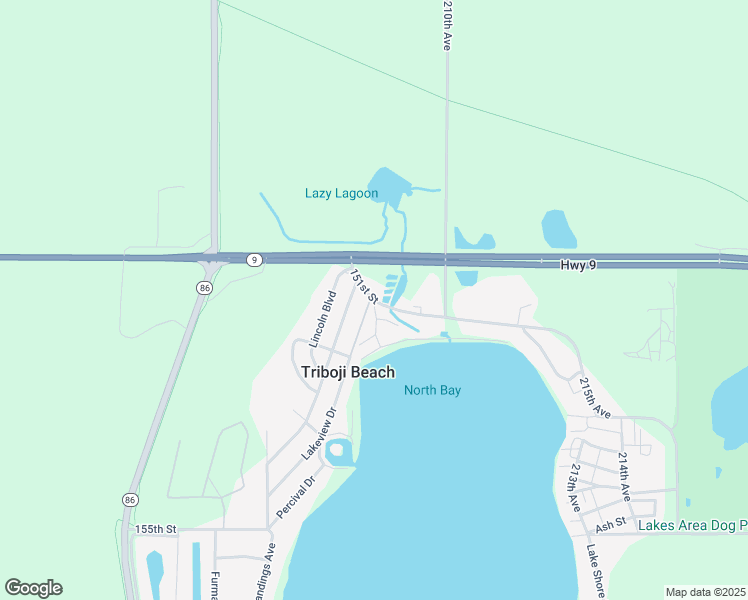 map of restaurants, bars, coffee shops, grocery stores, and more near 15100 Northwood Drive in Spirit Lake