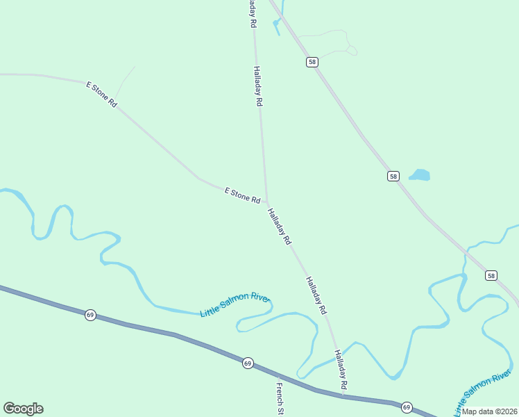 map of restaurants, bars, coffee shops, grocery stores, and more near 131 Halladay Road in Mexico