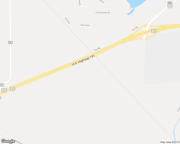 map of restaurants, bars, coffee shops, grocery stores, and more near N6550 U.S. 151 in Beaver Dam