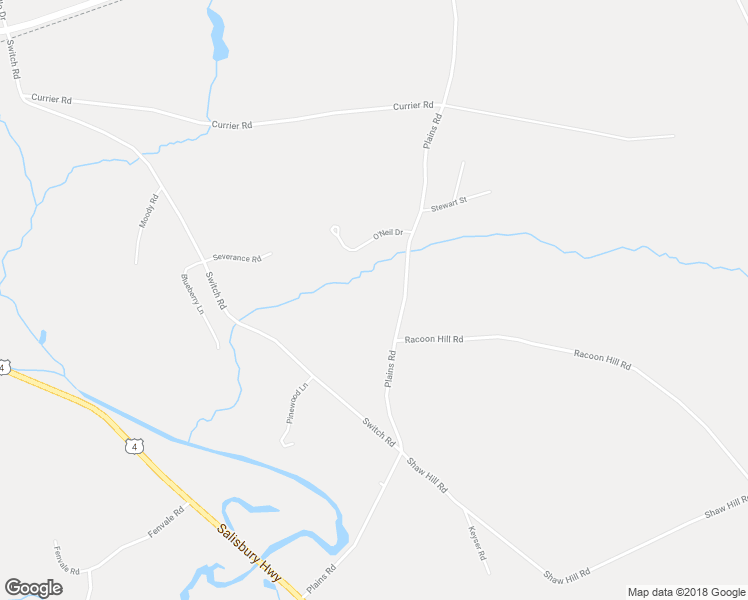 map of restaurants, bars, coffee shops, grocery stores, and more near 194 Plains Road in Andover