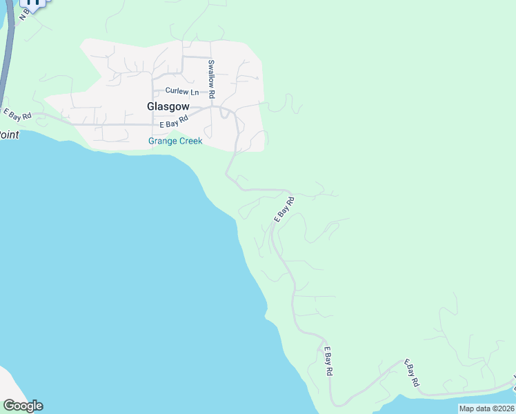 map of restaurants, bars, coffee shops, grocery stores, and more near 66806 East Bay Road in North Bend