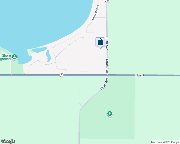 map of restaurants, bars, coffee shops, grocery stores, and more near 18 Lakeland Road in Lake Park