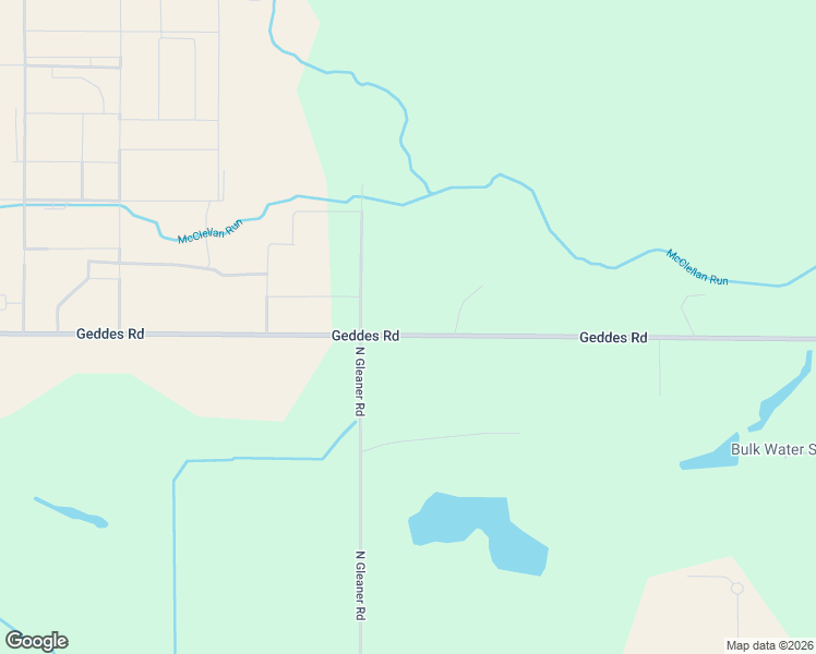 map of restaurants, bars, coffee shops, grocery stores, and more near 11874 Geddes Road in Saginaw
