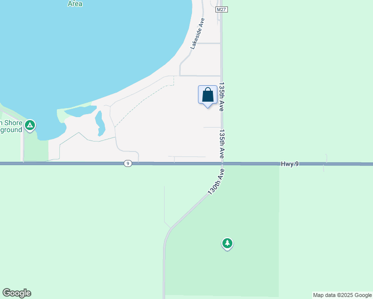 map of restaurants, bars, coffee shops, grocery stores, and more near 22 Lakeland Road in Lake Park