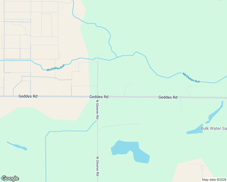 map of restaurants, bars, coffee shops, grocery stores, and more near 11874 Geddes Road in Saginaw