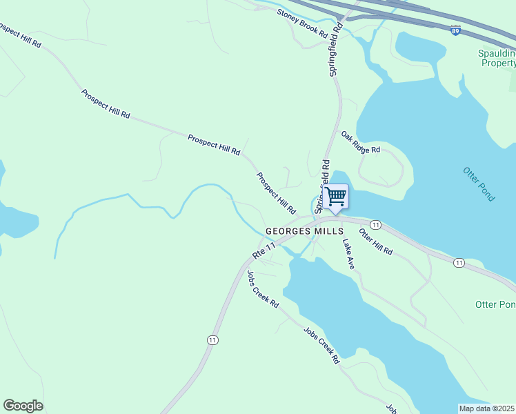 map of restaurants, bars, coffee shops, grocery stores, and more near 16 Pleasant Street in Sunapee