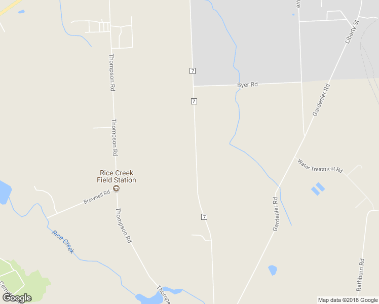 map of restaurants, bars, coffee shops, grocery stores, and more near 2575 County Route 7 in Oswego