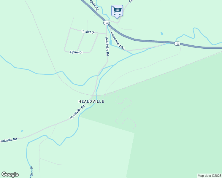 map of restaurants, bars, coffee shops, grocery stores, and more near 666 Station Road in Mount Holly