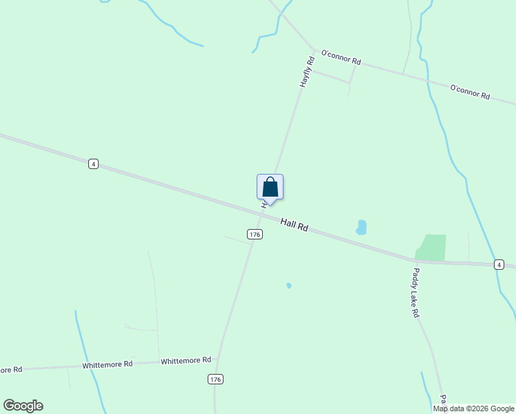 map of restaurants, bars, coffee shops, grocery stores, and more near 3815 County Route 4 in Oswego