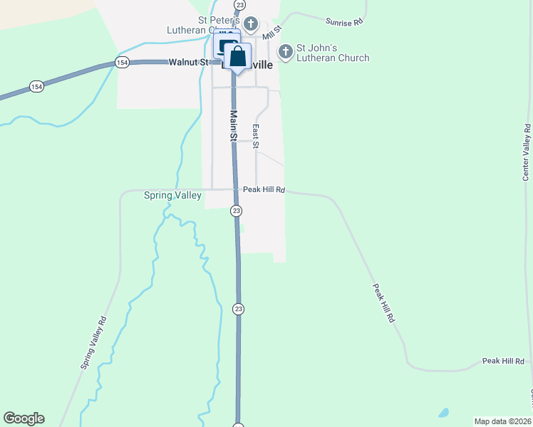 map of restaurants, bars, coffee shops, grocery stores, and more near 255 Peak Hill Road in Loganville