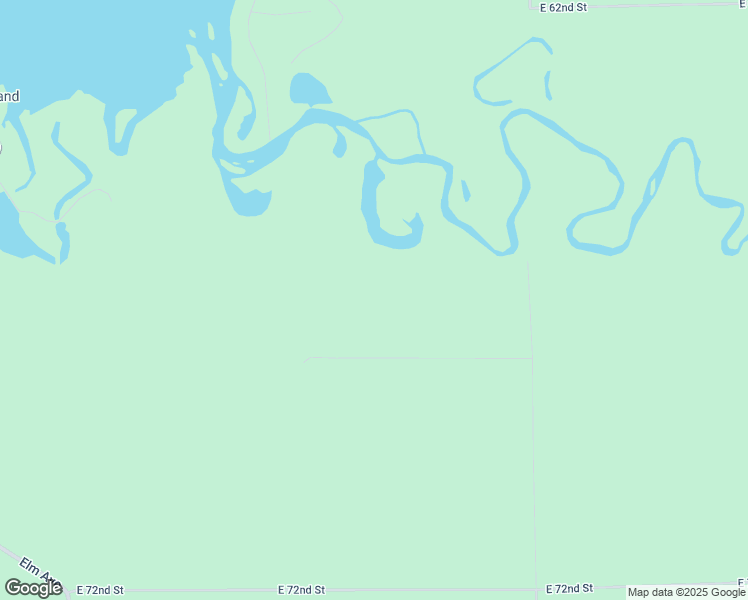 map of restaurants, bars, coffee shops, grocery stores, and more near 6985 East 68th Street in Newaygo