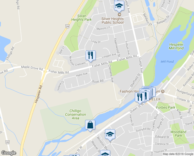 map of restaurants, bars, coffee shops, grocery stores, and more near 8 Chapman Court in Cambridge