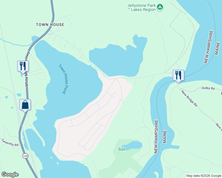 map of restaurants, bars, coffee shops, grocery stores, and more near 178 Felker Drive in Milton