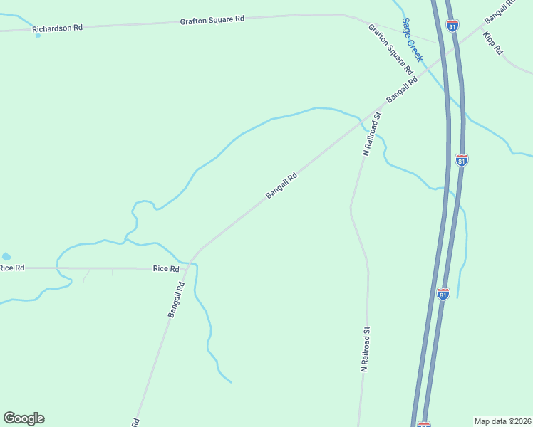 map of restaurants, bars, coffee shops, grocery stores, and more near 261 Bangall Road in Parish