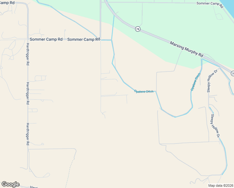 map of restaurants, bars, coffee shops, grocery stores, and more near 9496 Wright Road in Melba