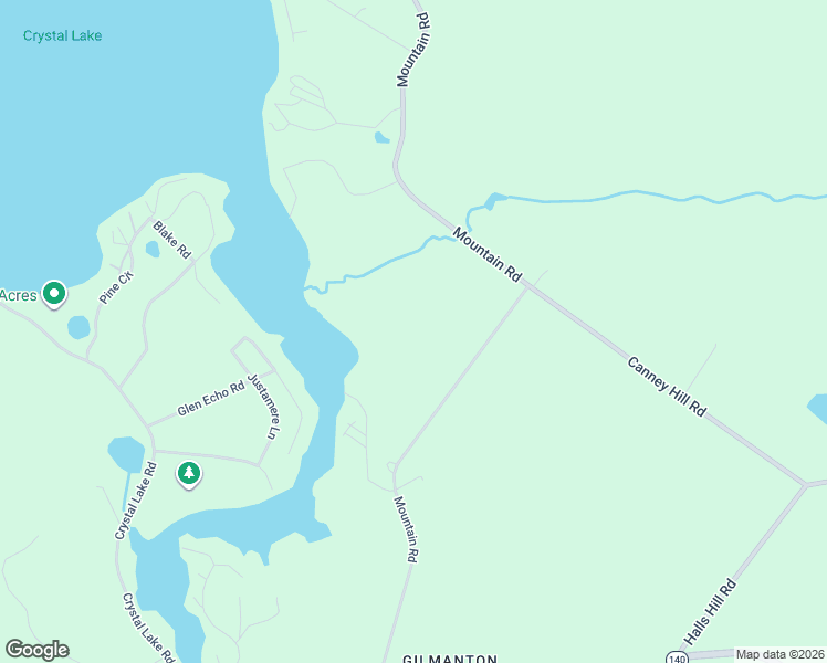 map of restaurants, bars, coffee shops, grocery stores, and more near 272 Mountain Road in Gilmanton