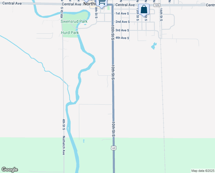 map of restaurants, bars, coffee shops, grocery stores, and more near 902 Clover Court in Northwood