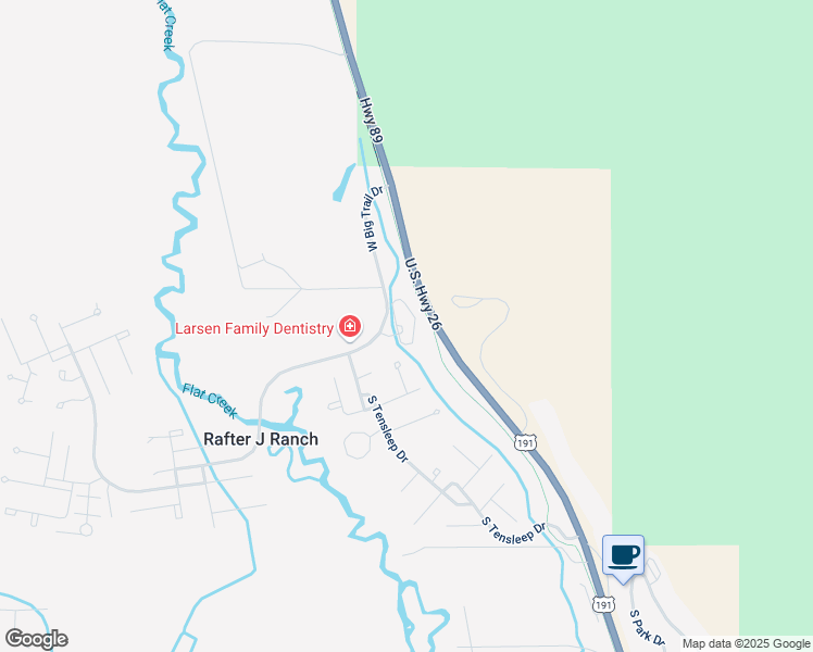 map of restaurants, bars, coffee shops, grocery stores, and more near 3000 Big Trail Dr in Jackson