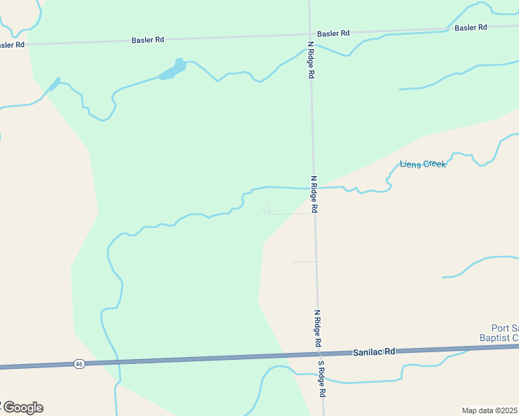 map of restaurants, bars, coffee shops, grocery stores, and more near 1-261 North Ridge Road in Carsonville