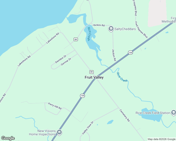 map of restaurants, bars, coffee shops, grocery stores, and more near in Fruit Valley