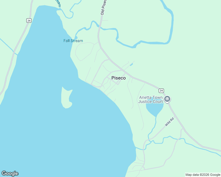 map of restaurants, bars, coffee shops, grocery stores, and more near 235 Piseco Road in Lake Pleasant