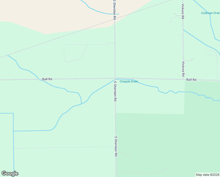 map of restaurants, bars, coffee shops, grocery stores, and more near 2502-2748 South Sheridan Road in Caro