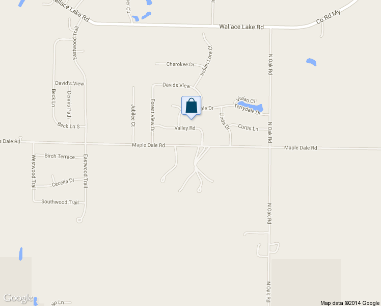 map of restaurants, bars, coffee shops, grocery stores, and more near 1731 Maple Dale Road in West Bend