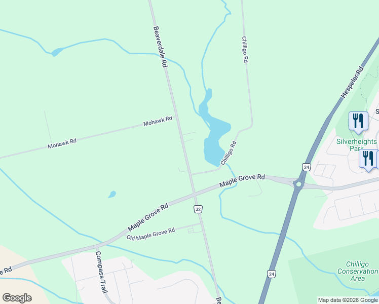 map of restaurants, bars, coffee shops, grocery stores, and more near 2030 Beaverdale Road in Cambridge