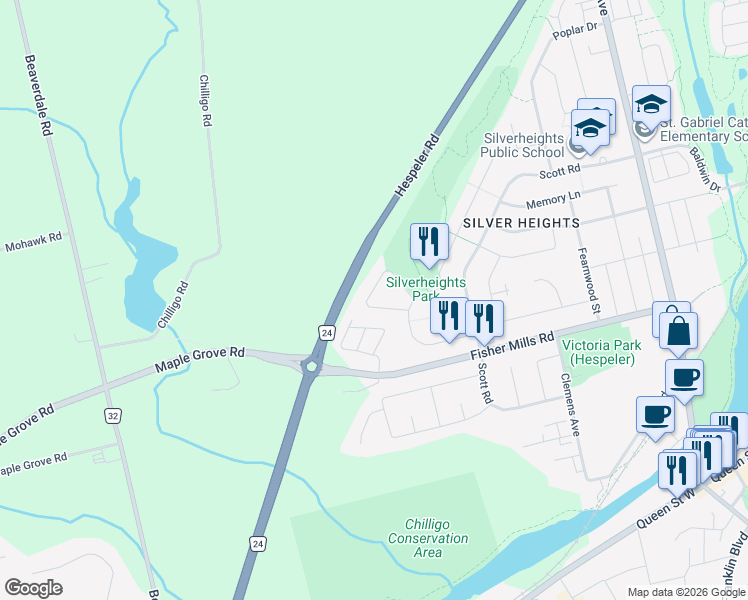 map of restaurants, bars, coffee shops, grocery stores, and more near 35 Dyer Court in Cambridge
