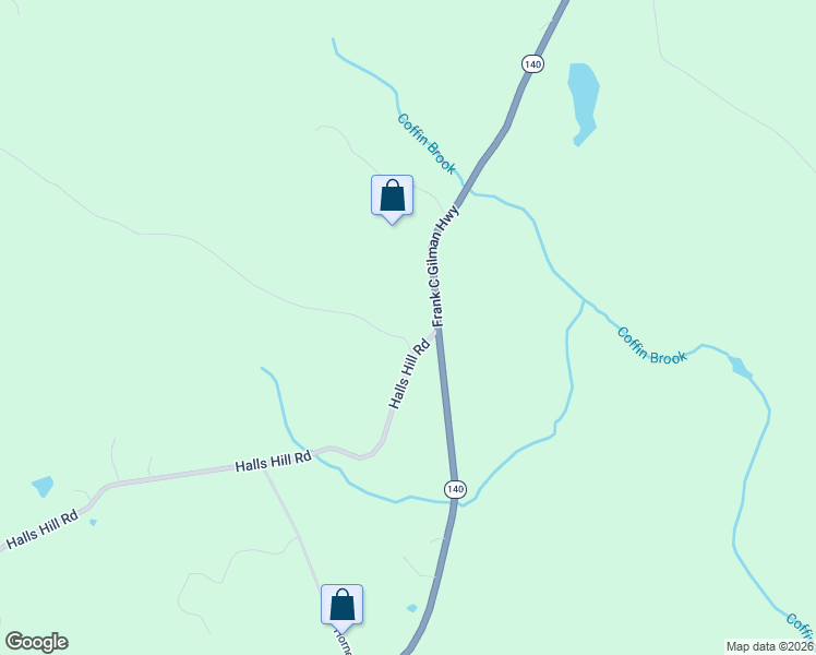 map of restaurants, bars, coffee shops, grocery stores, and more near 495 Halls Hill Road in Alton