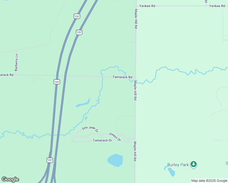 map of restaurants, bars, coffee shops, grocery stores, and more near 20101 Tamarack Drive in Howard City