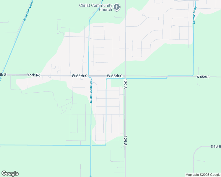 map of restaurants, bars, coffee shops, grocery stores, and more near 6549 South 5th West in Idaho Falls
