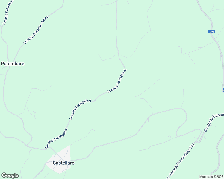 map of restaurants, bars, coffee shops, grocery stores, and more near 10 Localita' Fontegeloni in Provincia di Ancona