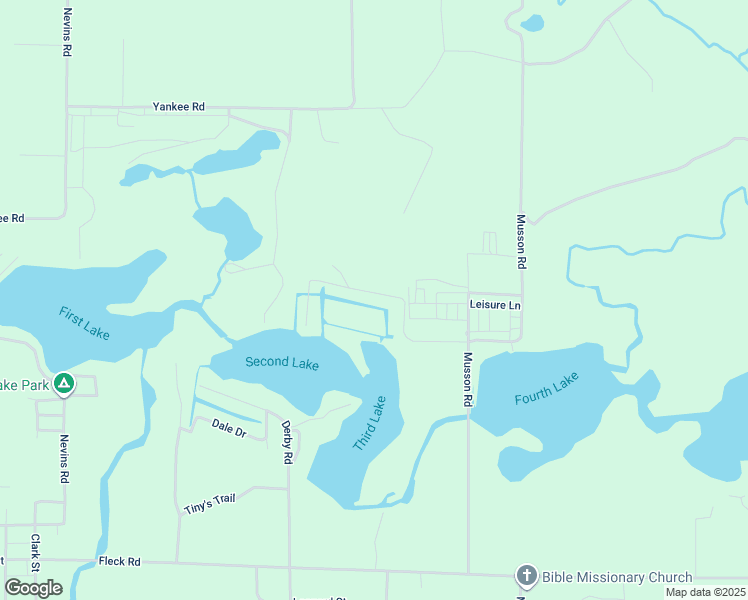 map of restaurants, bars, coffee shops, grocery stores, and more near 2370 Eleen Drive in Six Lakes
