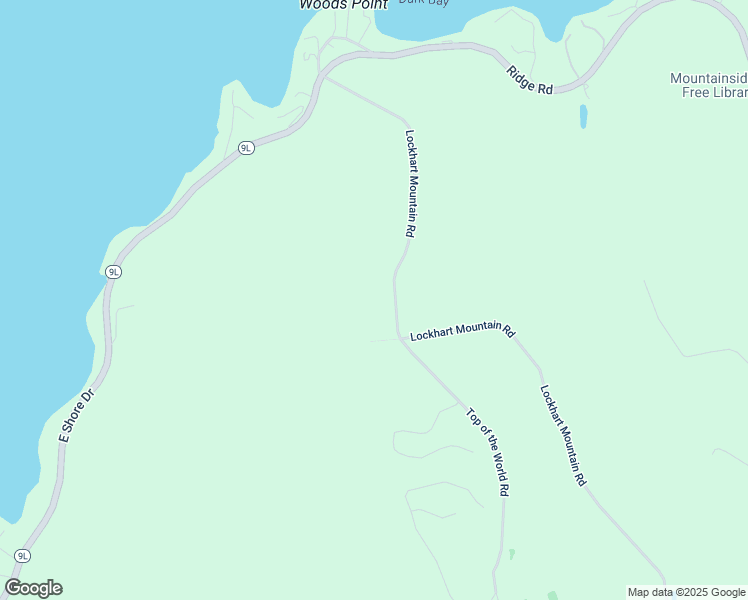 map of restaurants, bars, coffee shops, grocery stores, and more near 451 Lockhart Mountain Road in Lake George