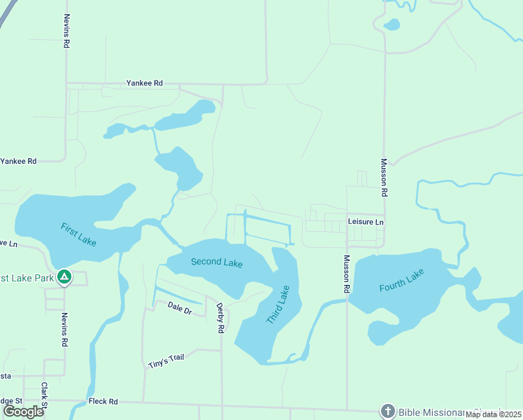 map of restaurants, bars, coffee shops, grocery stores, and more near 2370 Eleen Drive in Six Lakes