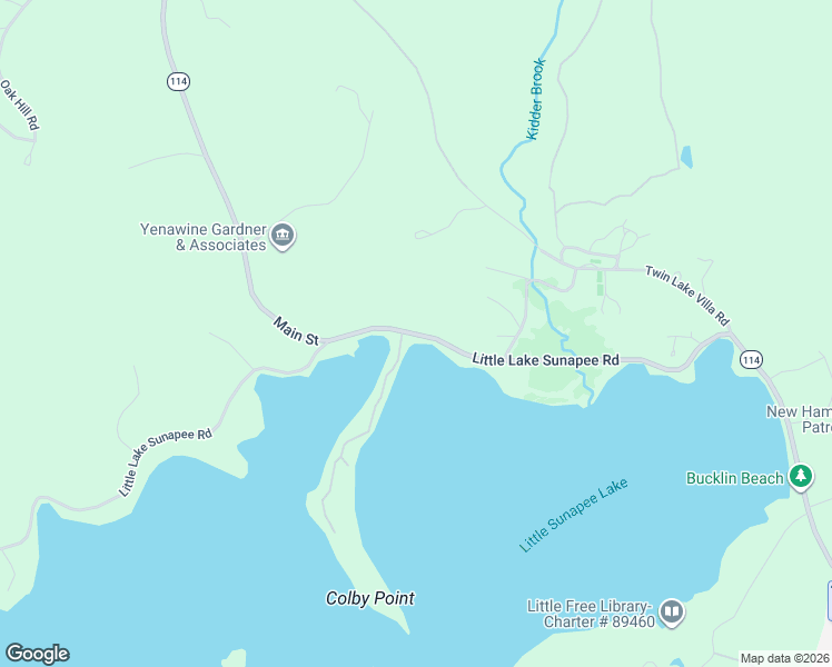 map of restaurants, bars, coffee shops, grocery stores, and more near 87-197 Little Sunapee Road in New London
