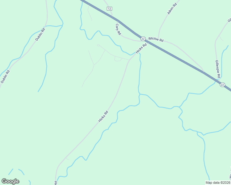 map of restaurants, bars, coffee shops, grocery stores, and more near 437 Hicks Road in Granville