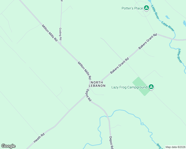 map of restaurants, bars, coffee shops, grocery stores, and more near 8 Milton Mills Road in Lebanon