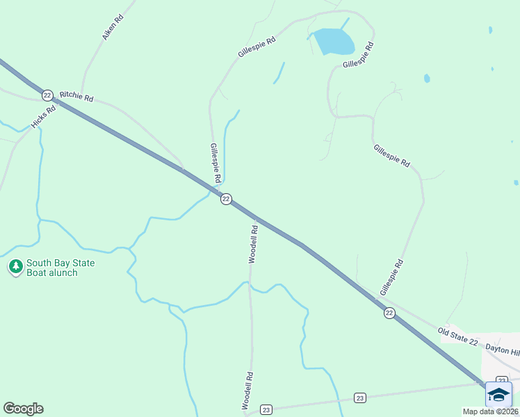 map of restaurants, bars, coffee shops, grocery stores, and more near 9796 New York 22 in Middle Granville