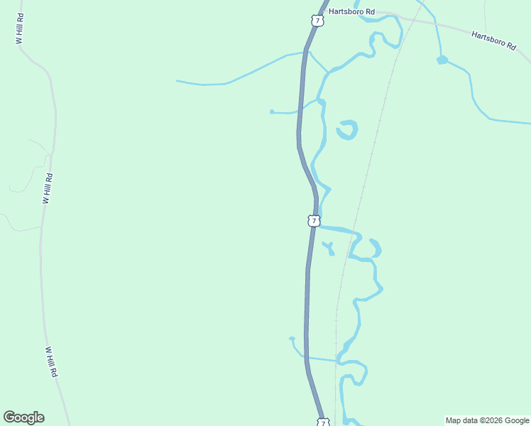 map of restaurants, bars, coffee shops, grocery stores, and more near 2680 U.S. 7 in Wallingford