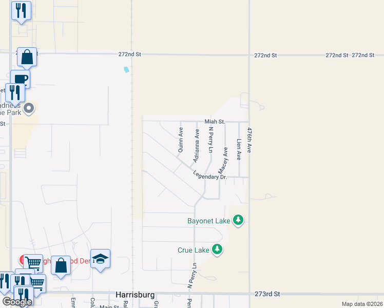 map of restaurants, bars, coffee shops, grocery stores, and more near 404 Quinn Avenue in Harrisburg