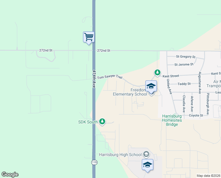 map of restaurants, bars, coffee shops, grocery stores, and more near in Harrisburg