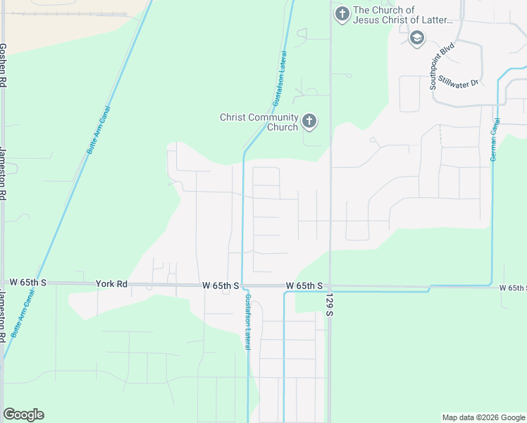 map of restaurants, bars, coffee shops, grocery stores, and more near 667 Brigham Drive in Idaho Falls
