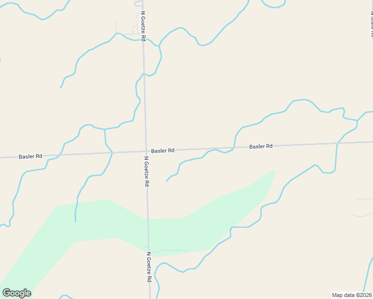 map of restaurants, bars, coffee shops, grocery stores, and more near 5125 Basler Road in Carsonville