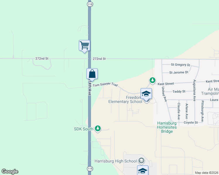 map of restaurants, bars, coffee shops, grocery stores, and more near 541 Harper Circle in Harrisburg