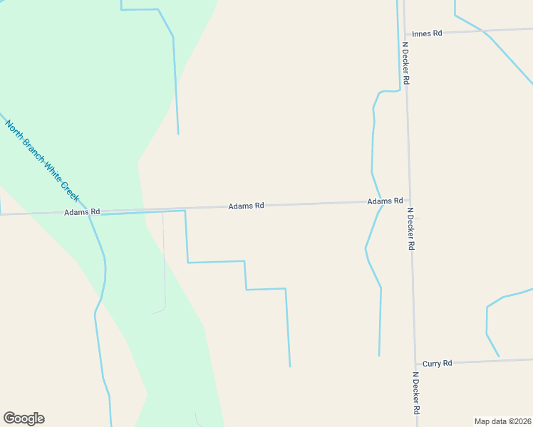 map of restaurants, bars, coffee shops, grocery stores, and more near 5500-5746 Adams Road in Decker